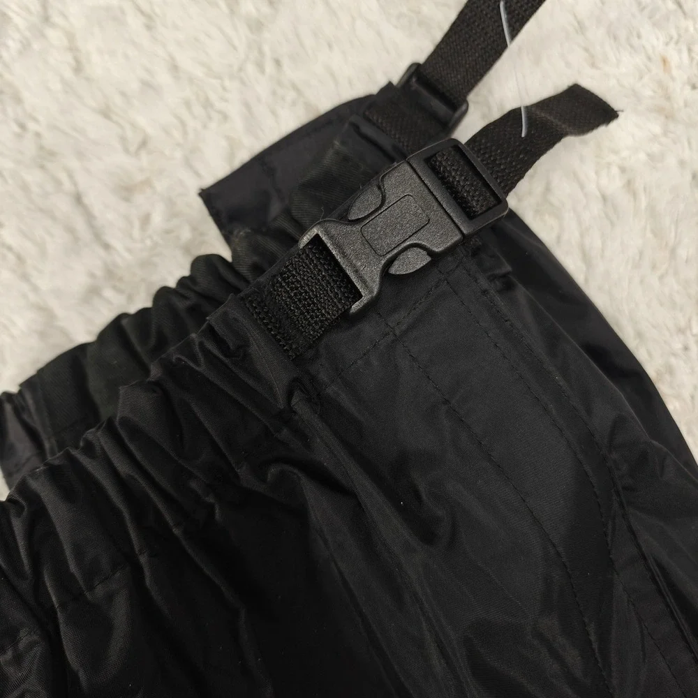 Harley Davidson Men XL Rain Gaiters Waterproof Boot Covers Biker Reflective Logo
